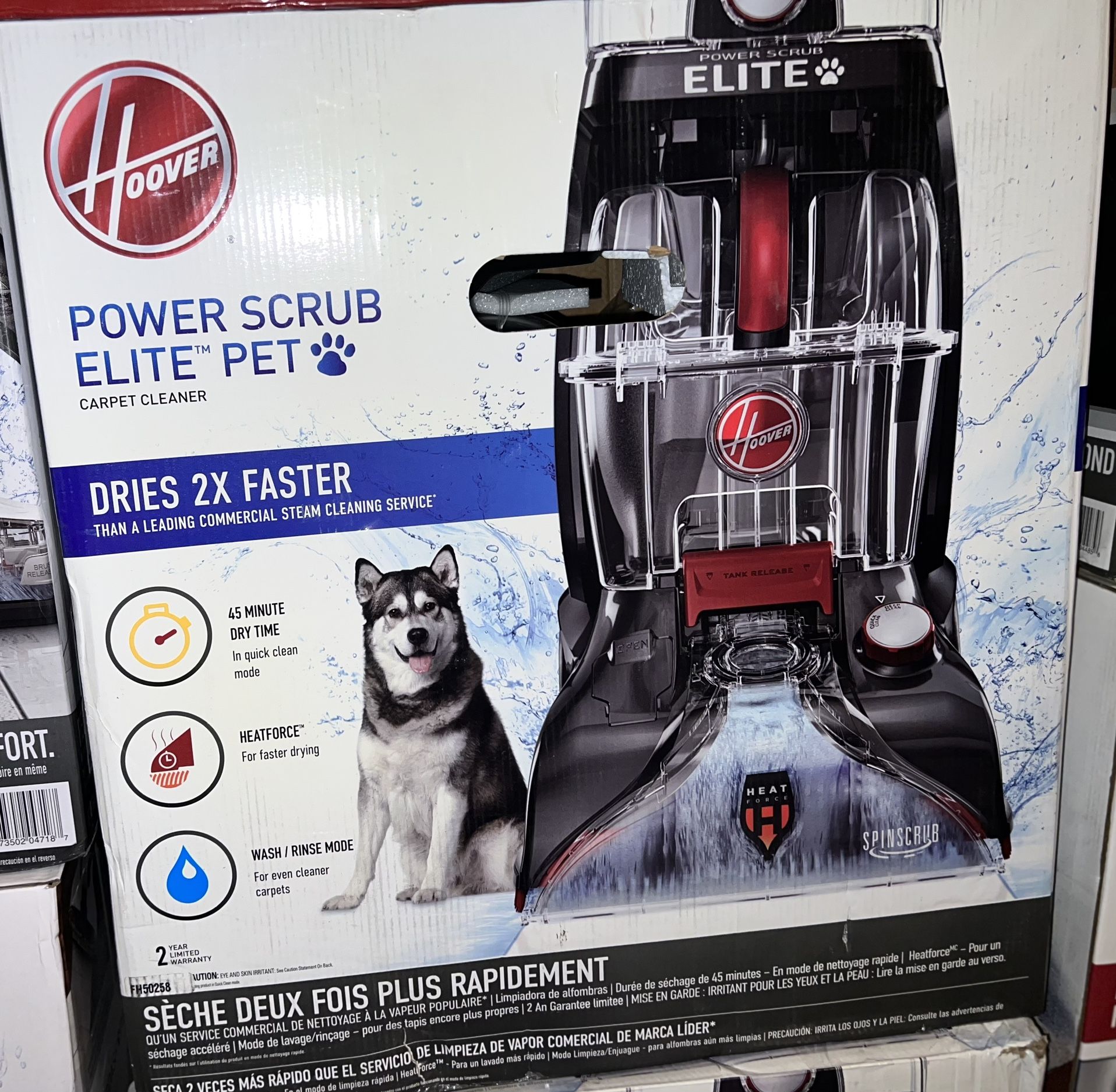 Hoover PowerScrub Elite Pet Upright Carpet Cleaner