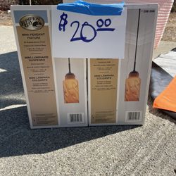 Two Pendant Lights