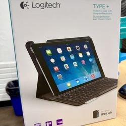 Logitech Type+ Keyboard Case for iPad Air (1st Gen) – New in Box