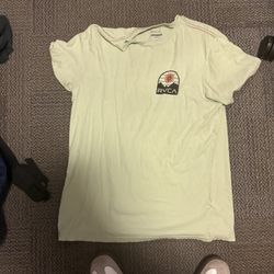 RUCA light green surf tee 