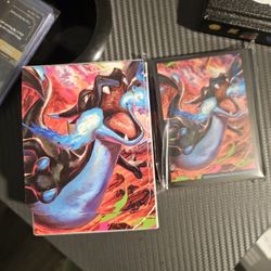 UPC Shiny Charizard Sleeves And Deck Box