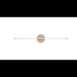 Pia Ricco 28.1 in. 1-light Gold LED Vanity Light Bar 40001GD