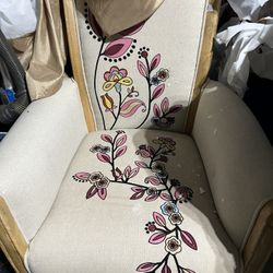 Embroidered Chair
