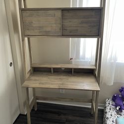 Ladder Desk Hutch