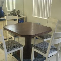 Square Dining Table With Leaf Extension