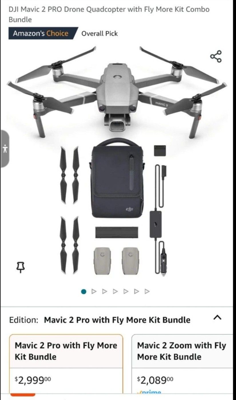 DJI MAVIC PRO 2 FLYMORE COMBO Willing To Possibly Trade 