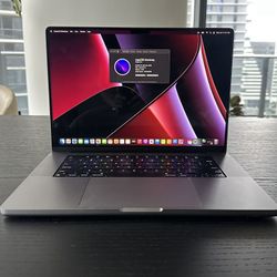 16 Inch M1 MacBook Pro 1TB SSD 16gb RAM