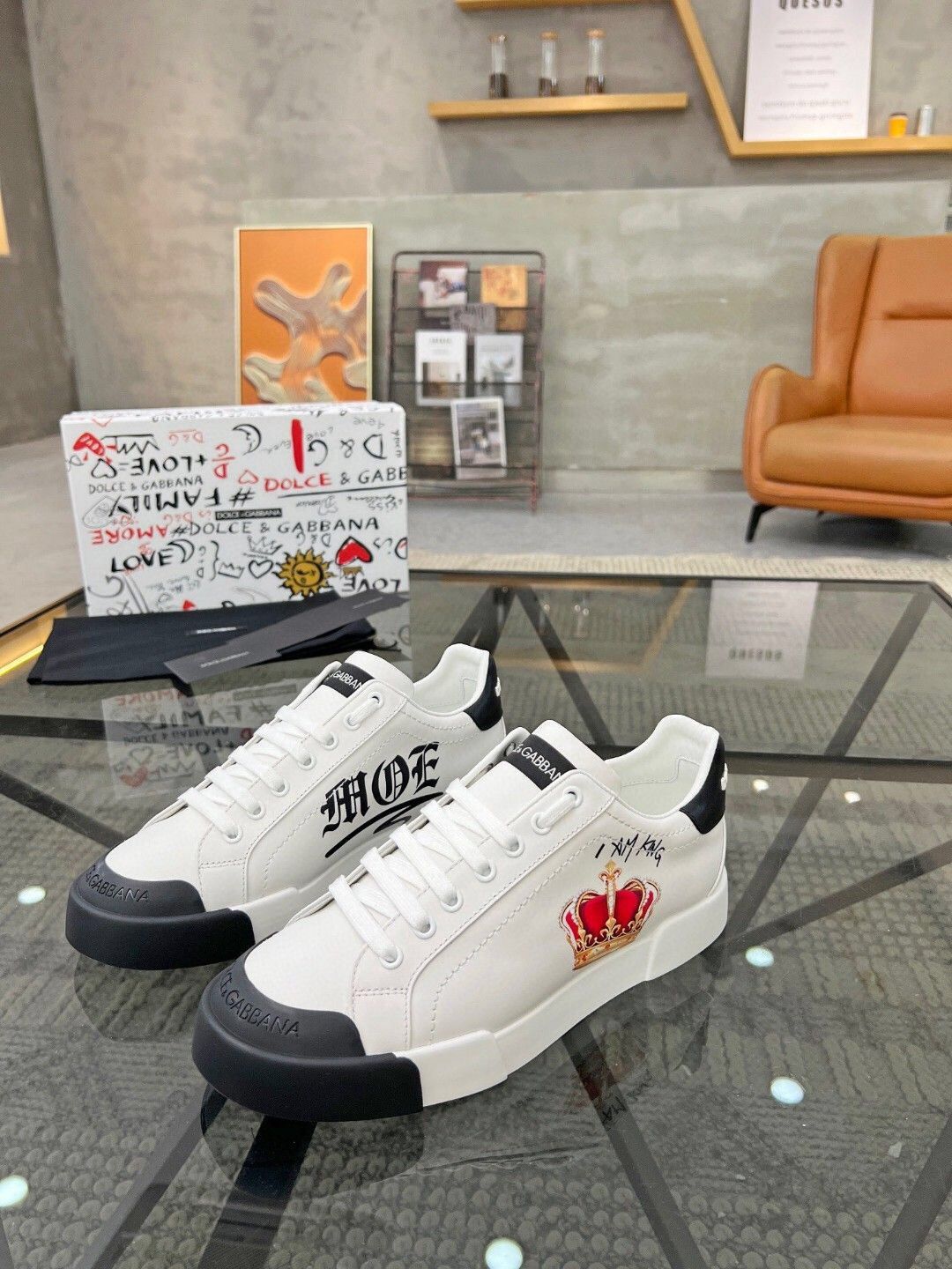 Dolce Gabbana Men’s Sneaker With Box 2025 New