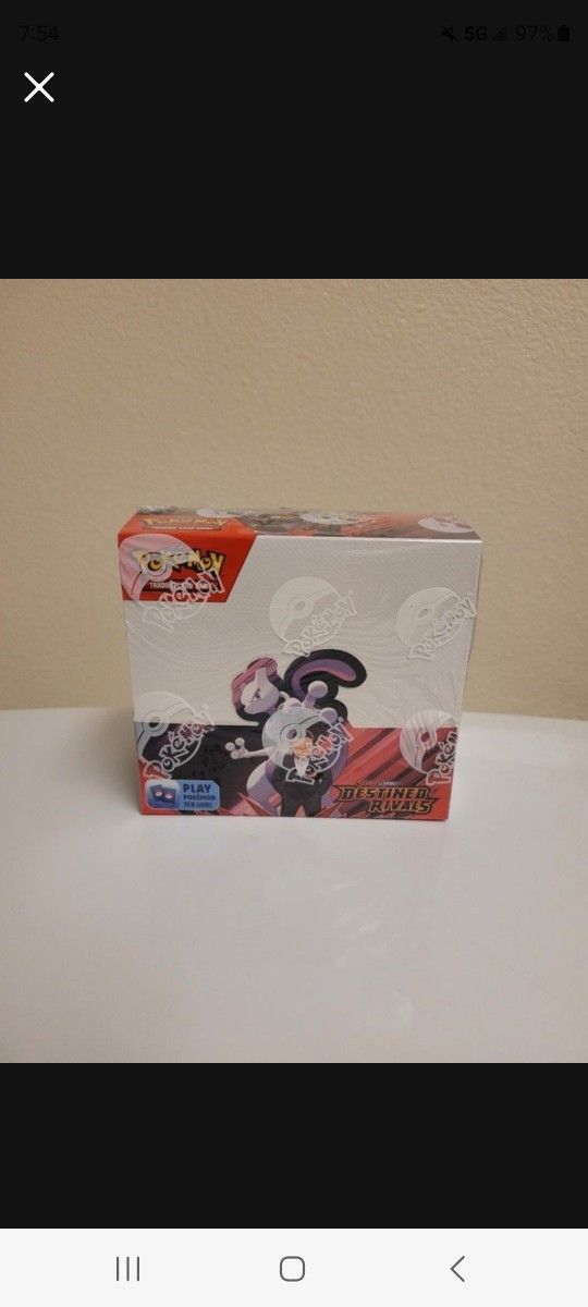 Pokemon Destined Rivals Booster Box 36 Packs Pokémon