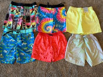 Boys board shorts/bathing suits Size 8/ 24 waist