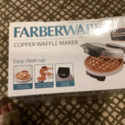 Farberware copper waffle maker