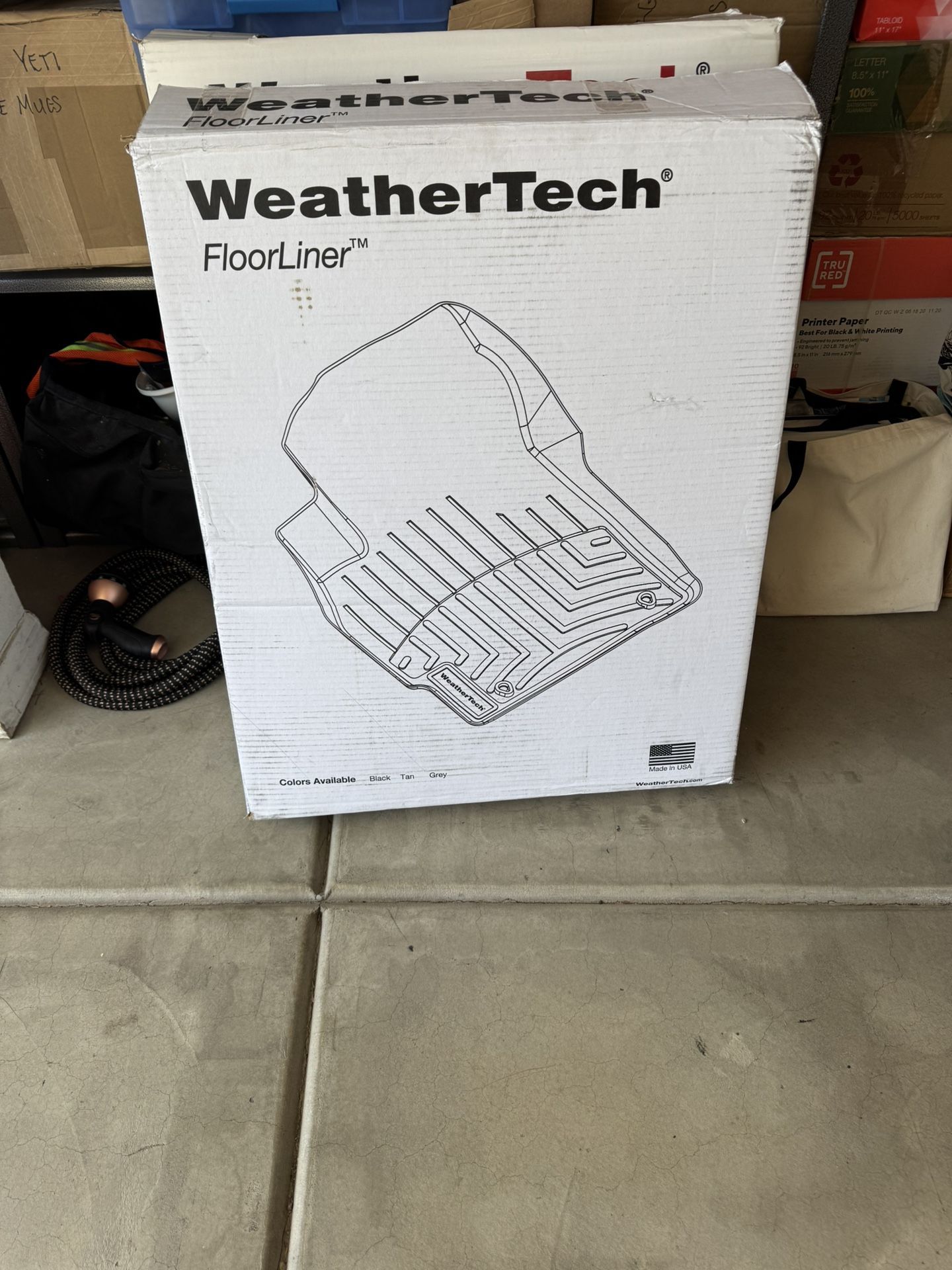 WeatherTech 449452 - Rear Floorliner Black