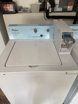 Coin operated whirlpool, washer, and dryer