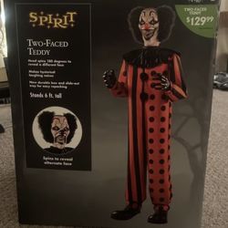 Spirit Halloween 2 Face Teddy Animatronic
