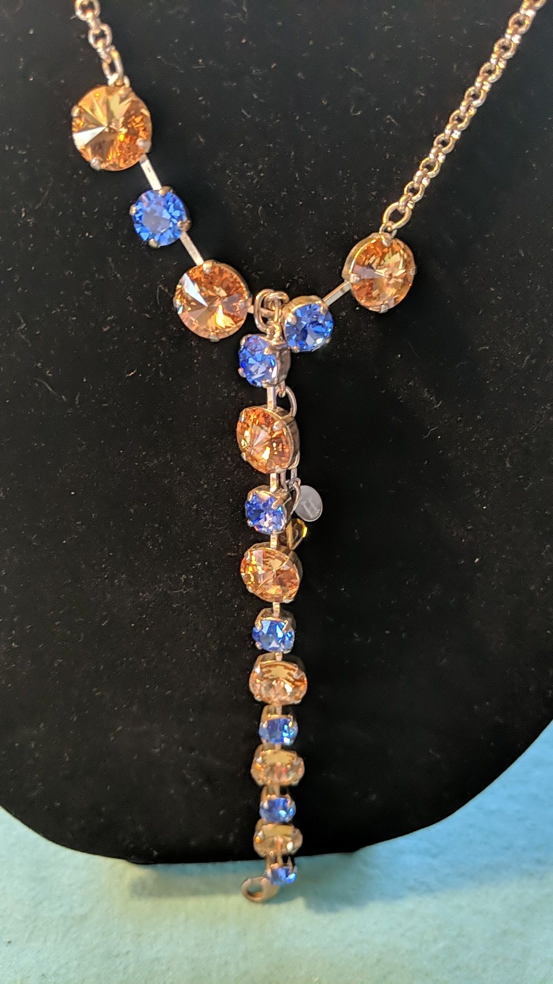 Handmade Crystal Necklace and Bracelet