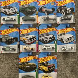 Lot of 10 Hot Wheels