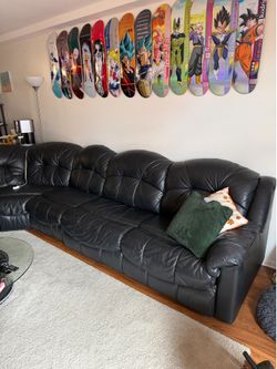Modular Leather Couch