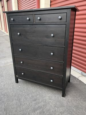 Ikea Hemnes 6 Drawer Dresser Chest Of Drawers Black Brown For Ikea Hemnes 6 Drawer Dresser Chest Of Drawers Black Brown For In