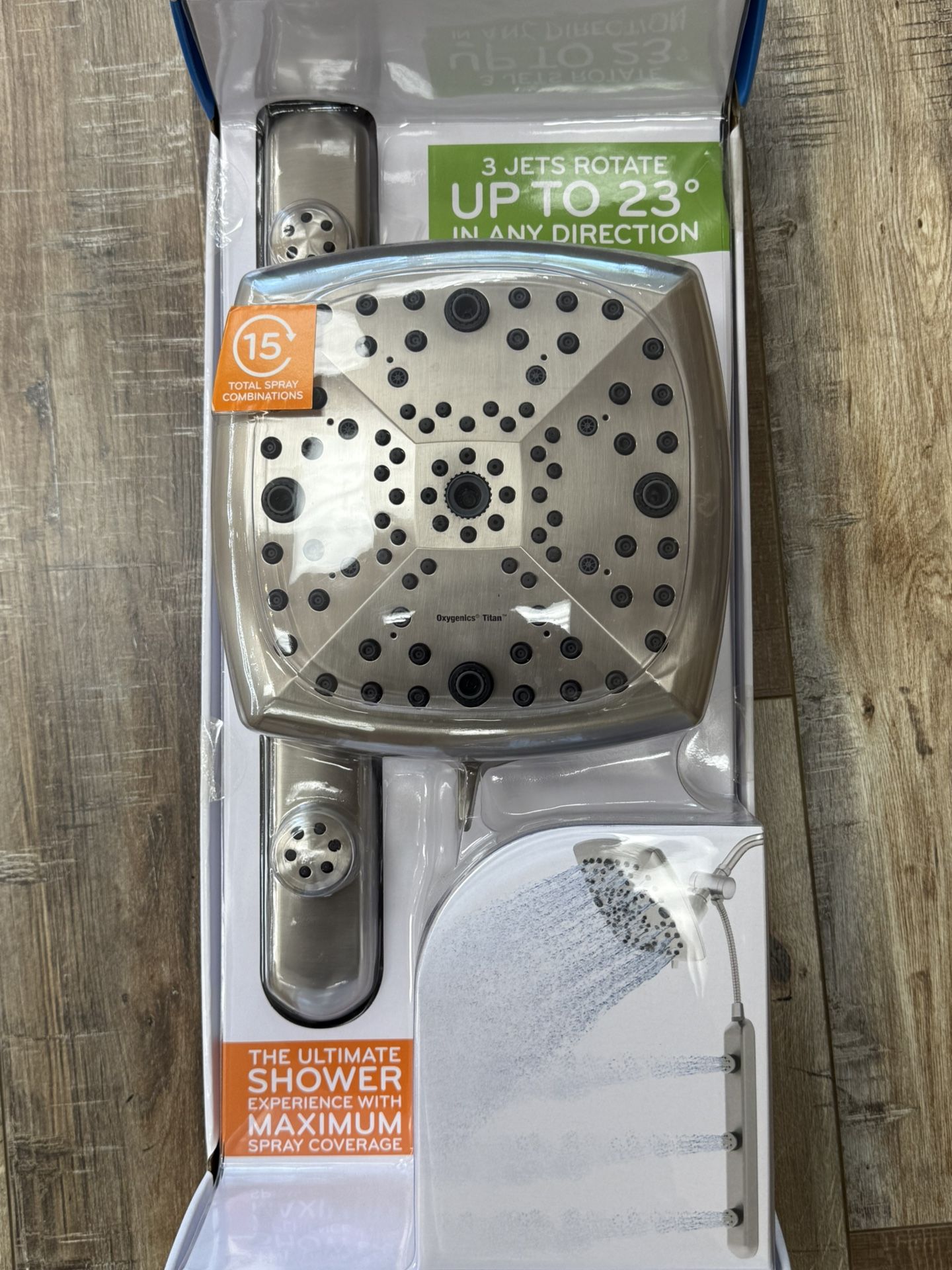 Oxygen’s Pure Shower Genius Body bar 64688 1.8GPM