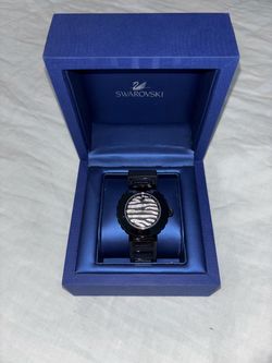 Swarovski Octea Sport Zebra Watch with box no tags