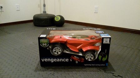 Radio controlled all terrain race car