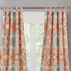 Semi-Sheer Tab Top Curtains (Set of 2)