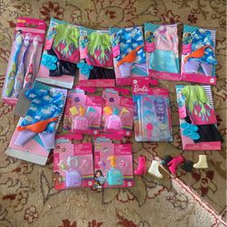 barbie clothes accessories and shoes