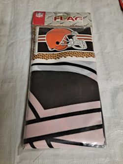 NFL Browns Embroidered Flag