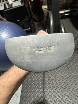 Used Northwestern Mallet Golf Putters