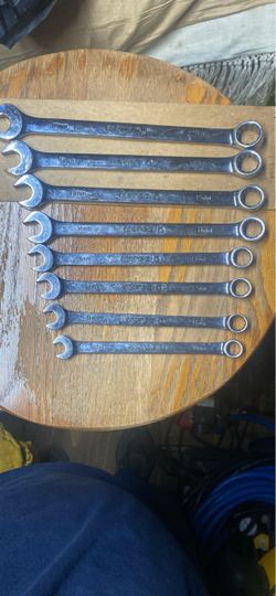 8 Matco metric wrenches