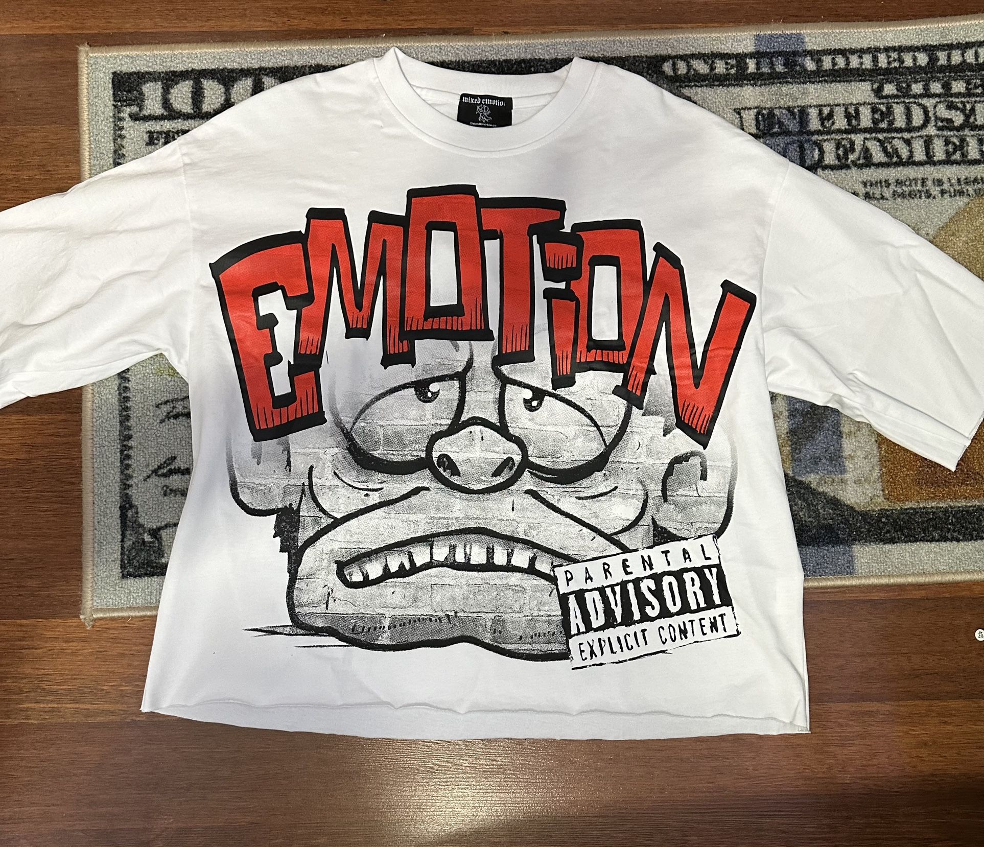 Mixed Emotion Cropped Tee