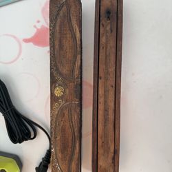 Incense burner, and holder