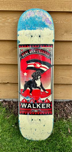 Real Skateboards Kyle Walker Matchbook pro-model deck-used skateboard deck only -8.18 inch