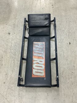 Lot of 2 Haul-Master 1,000 lb Capacity Movers Dollies, Item #63095.  Heavy-duty hardwood construction with carpeted ends to help protect furniture and