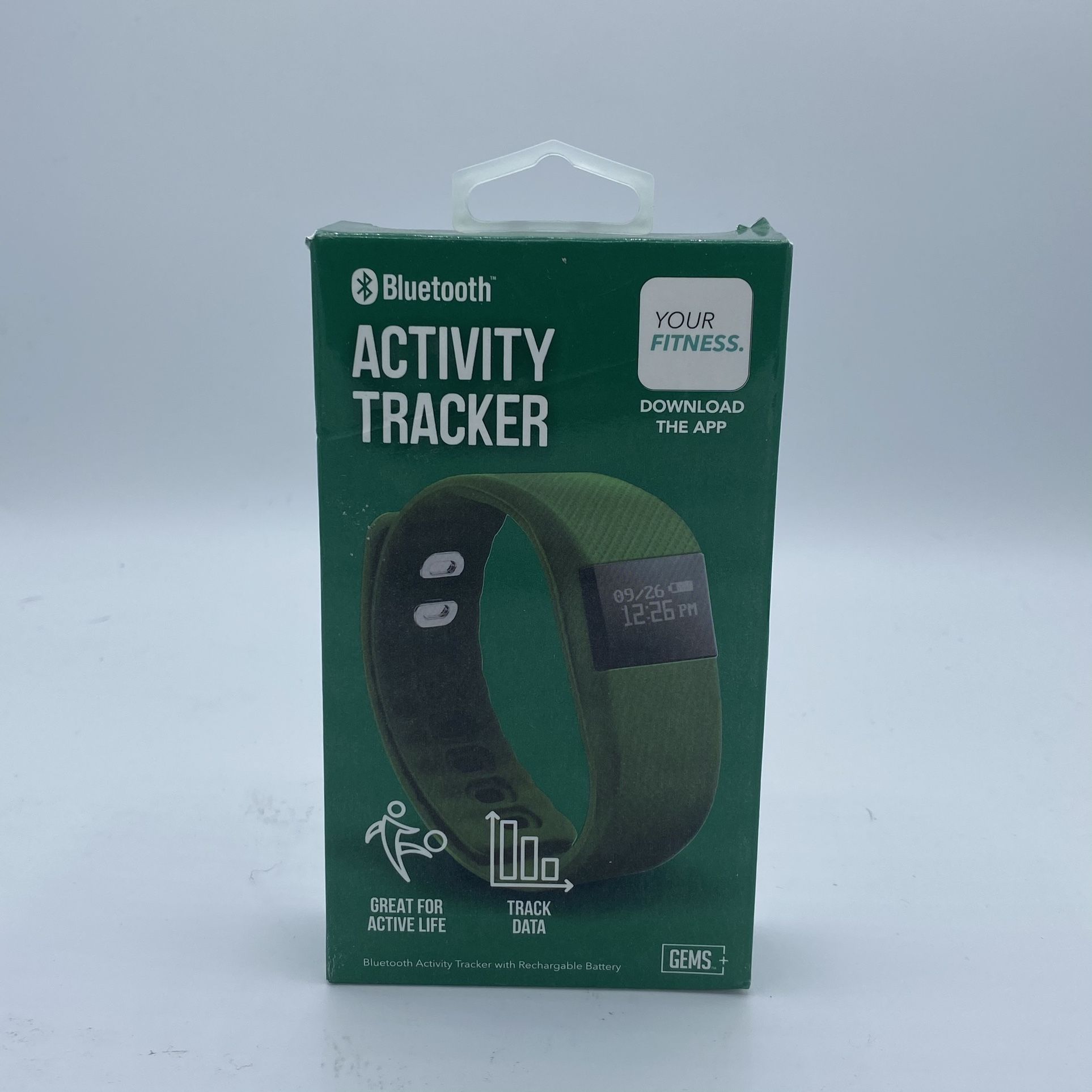 Bluetooth Activity Tracker (Emerald) Brand New