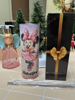 Cute Minnie Mouse Tumbler 