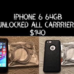 iPhone 6 64gb Unlocked For All Carriers 