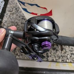 Daiwa Pro Rex 400 Left Handed.Proteus Rod