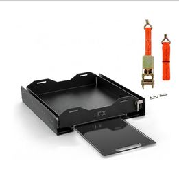 Heavy Duty Steel Sliding Battery Tray 24*25in Double Layer Design
Double hooked pull ropes, steel build, anti-corrosion coating, full extension silent