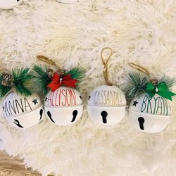 Personalized Bell Ornaments 