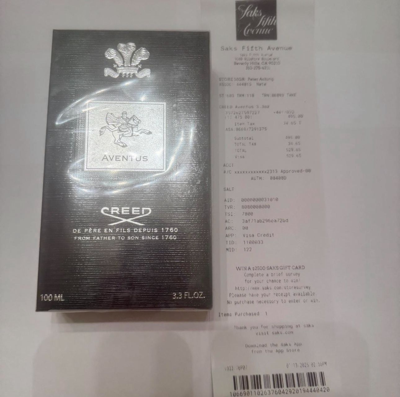 Creed aventus Brand new sealed