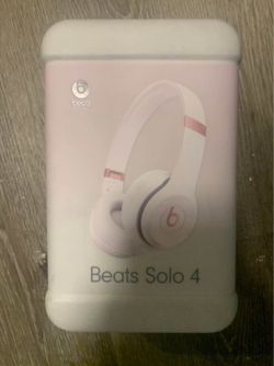 BEATS SOLO 4-CLOUD PINK, (UNTOUCHED)