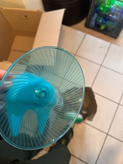Hamster cage and accessories