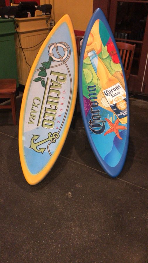 Surfboard *Corona & Pacifico*