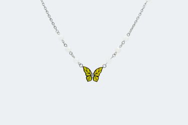 Butterfly Necklace 18 Inches