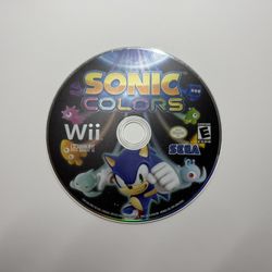 Sonic Colors - Nintendo Wii (Disc-Only, Tested)
