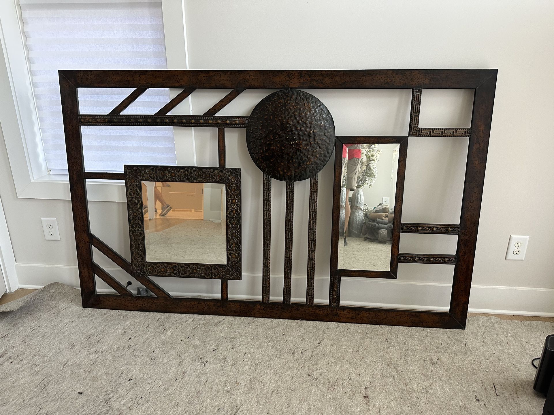 Metal And Mirror Artwork