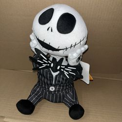 Disney Nightmare Before Christmas Animated Jack Figure This Is Halloween Plush