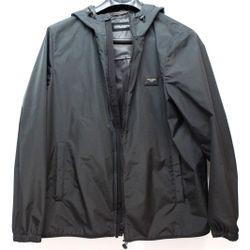 Dolce & Gabbana Men's Black Jacket with hood and branded tag