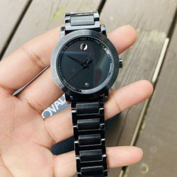 Men’s Movado Black Sports Watch 